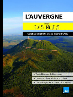 cover image of L'Auvergne pour les Nuls poche